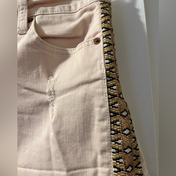 Lucky Brand cream Malibu Short jean shorts - Picture 3 of 5